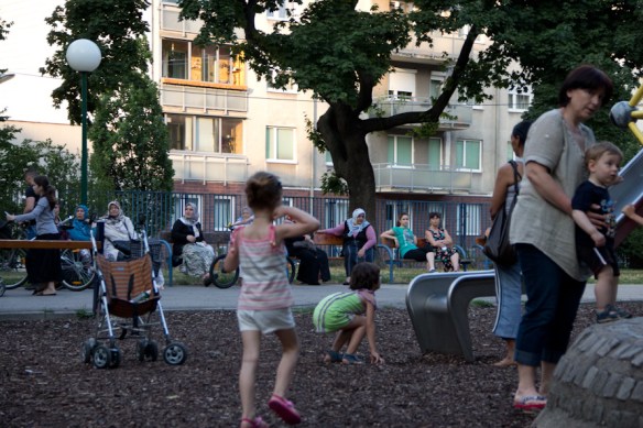 In einem Park in Wien
