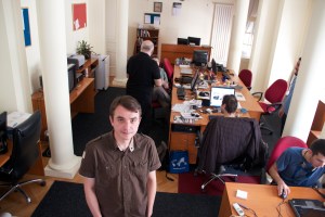 Tomislav in der Redaktion